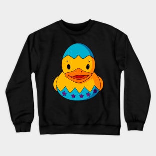 Easter Egg Rubber Duck Crewneck Sweatshirt